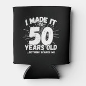 50おもしろい誕生日引用文皮肉50歳 缶クーラー (正面)