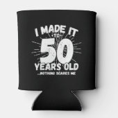 50おもしろい誕生日引用文皮肉50歳 缶クーラー (裏面)