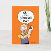 50おもしろい誕生日 カード (正面)