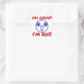 50おもしろい誕生日 スクエアシール (バッグ)