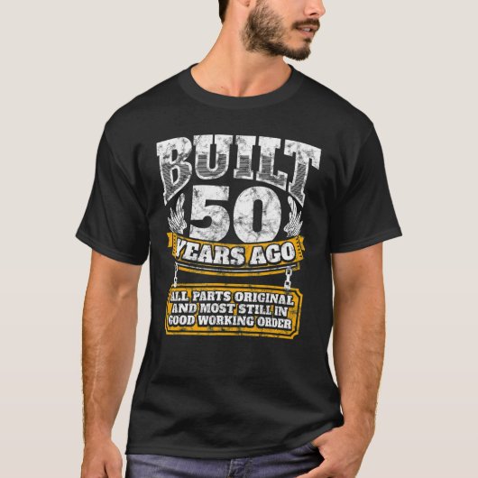 50おもしろい誕生日 Tシャツ (正面)