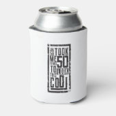 50おもしろい誕生日B日ギフトことわざ年齢50歳 缶クーラー (缶裏面)