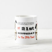 50おもしろいMUG -29祝回目 コーヒーマグカップ (中央)