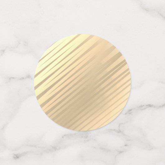 50およびすばらしいゴールド・トーンの|のテーブルの紙吹雪 コンフェッティ (スモール正面)