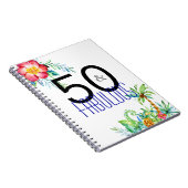 50およびすばらしい熱帯第50誕生会 ノートブック (右側)