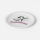 50およびすばらしい。 誕生会の紙ナプキン ペーパープレート (アングル)