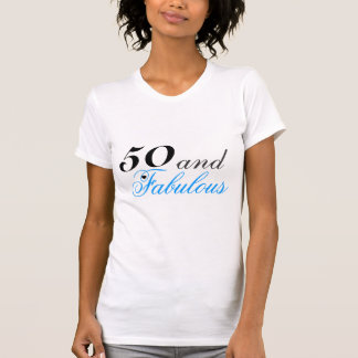 50およびすばらしい Tシャツ