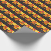 50およびまだSmokin熱い|の第50誕生日 ラッピングペーパー (角)