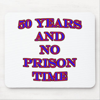 50および懲役刑無し マウスパッド