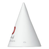 50および|のカジノのベガスのすばらしい誕生日 パーティーハット (右)