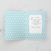 50お誕生日ケーキ カード (内部)