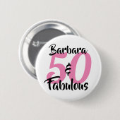 50かわいらしと素晴らしいカスタム 缶バッジ (正面&裏面)