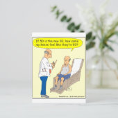 50が新しい30の漫画 ポストカード (スタンド正面)