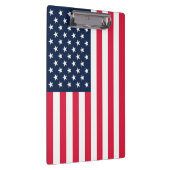 50つ星アメリカ国旗：古い栄光の星とストライプ クリップボード (右)