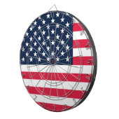 50つ星アメリカ国旗:古い栄光の星とストライプ ダーツボード (正面右)