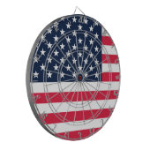 50つ星アメリカ国旗:古い栄光の星とストライプ ダーツボード (正面左)