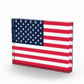 50つ星アメリカ国旗:古い栄光の星とストライプ フォトブロック (右)