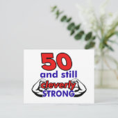 50とまだ巧妙に強い ポストカード (スタンド正面)