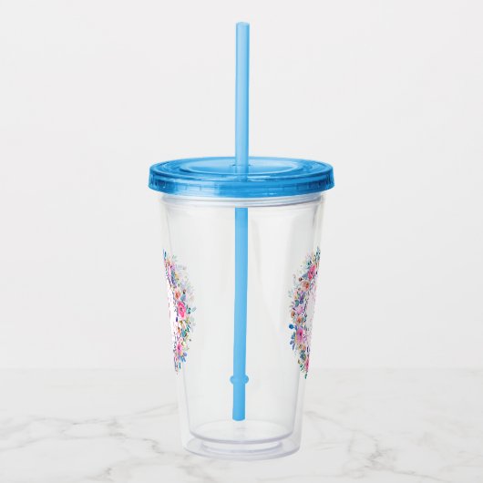 50とファブガーデンパーティー誕生日アクセサリー アクリルタンブラー (右)