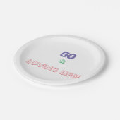 50と愛しい生活 ペーパープレート (アングル)