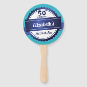 50と素晴らおもしろいしい更年期熱フラッシュファン ハンドファン (裏面)