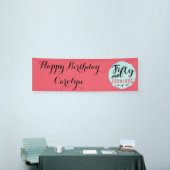 50と素晴らしいおもしろい誕生祝いバナー 横断幕 (トレードショー)