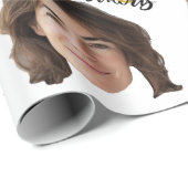 50と素晴らしいカスタム顔写真 ラッピングペーパー (ロールコーナー)