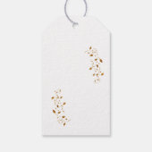 50と素晴らしいゴールデンバースデーギフトラベル ギフトタグ (裏面)