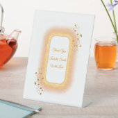 50と素晴らしいゴールデンバースデーペデスタルサイン 台座サイン (インサイチュ)