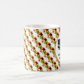50と素晴らしいジンバブエ コーヒーマグカップ (中央)