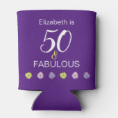 50と素晴らしいデイジー 缶クーラー (裏面)