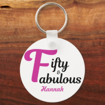 50と素晴らしいハッピー50誕生日ピンクのアクセント