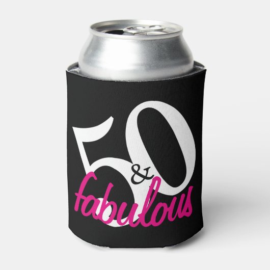50と素晴らしいパーソナライズされたクーラーボックス 缶クーラー (缶正面)