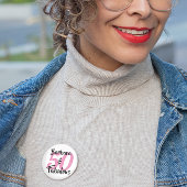 50と素晴らしいパーソナライズされた誕生日パーティー 缶バッジ