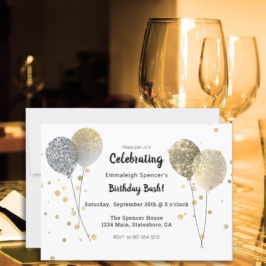 50と素晴らしいフォトグはっきりしたレンド誕生日 招待状