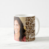 50と素晴らしいフォトチーテプリント コーヒーマグカップ (正面右)