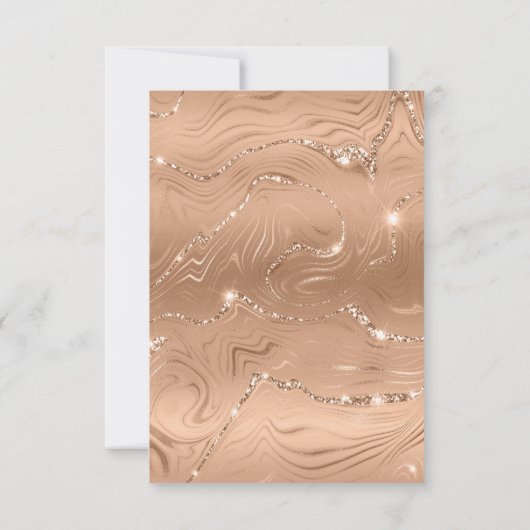 50と素晴らしいフォトバラ金ゴールド50誕生日 招待状 (裏面)