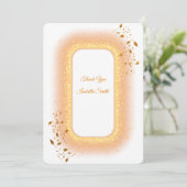 50と素晴らしいフラットサンキューカード サンキューカード (スタンド正面)