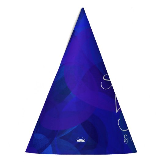 50と素晴らしいブエレガントルー王室のル誕生日 パーティーハット (左)