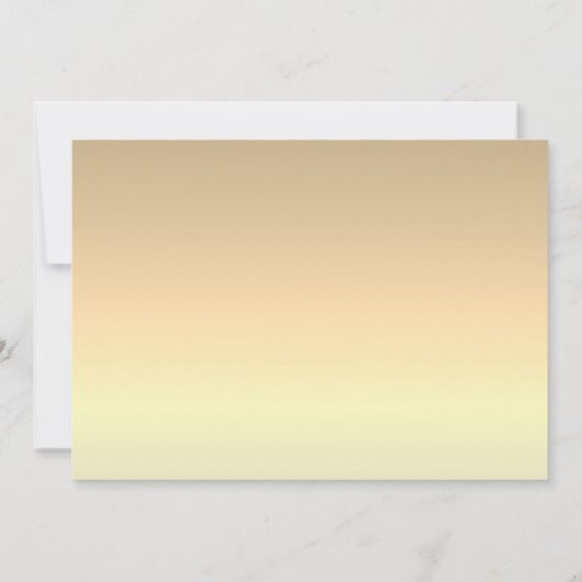 50と素晴らしいブラックと金ゴールド写真50誕生日 招待状 (裏面)