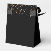 50と素晴らしいブラックエレガント金ゴールドありがとう フェイバーボックス (裏面サイド)