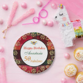 50と素晴らしいマドラス米国ヴァージン諸島国旗 ペーパープレート (パーティー)