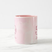 50と素晴らしいモダンバラエレガント金ゴールドクラシックR ツートーンマグカップ (中央)