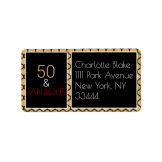 50と素晴らしいラベル ラベル