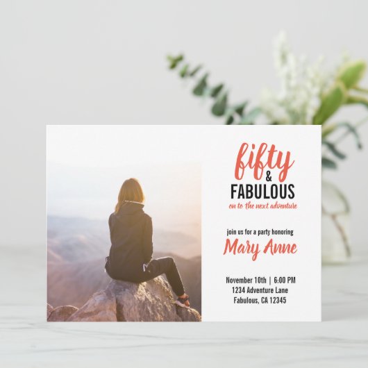 50と素晴らしい冒険 招待状 (スタンド正面)