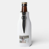 50と素晴らしい写真のモダン誕生日 ボトルクーラー (ボトル裏面)