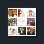 50と素晴らしい写真コラージュ記念 キャンバスプリント<br><div class="desc">チャームデザインスタジオから： 50と素晴らしいフォトコラージュのキャンバス印刷 – - AS A KEEPSAKE - – この特別な日の素晴らしい思い出。50歳の誕生日に向けて、写真と一緒に楽しく楽しめパーソナライズされたるメッセージお気に入りのを送る</div>