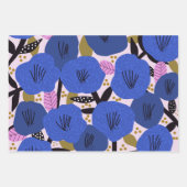 50と素晴らしい包装紙フラットシートセット3 ラッピングペーパーシート (正面2)