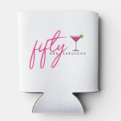 50と素晴らしい女性の誕生日 缶クーラー (裏面)