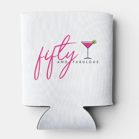 50と素晴らしい女性の誕生日 缶クーラー (裏面)